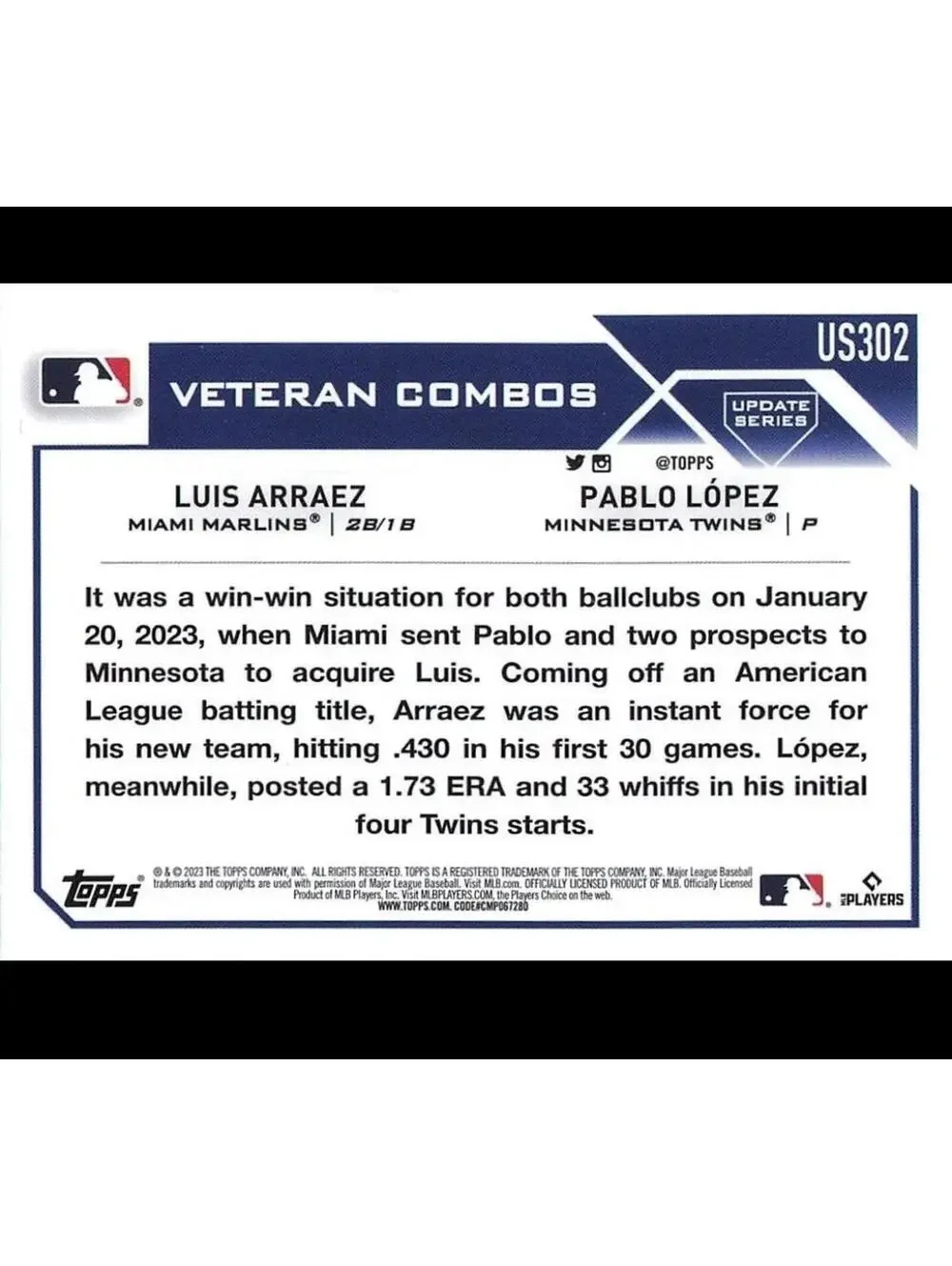 Topps 2023 update